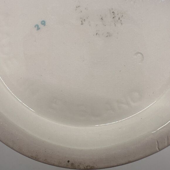 Vintage Johnson Brothers Cerise Very Rare Discounted Tea Pot Apple Basket Design - Picture 11 of 16